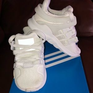 White adidas sneakers